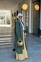 High and low lien cardigan