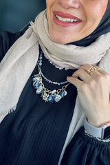 Round Neck Heavy Wool Dress