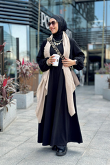 Round Neck Heavy Wool Dress