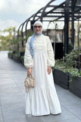 Fringes Linen dress