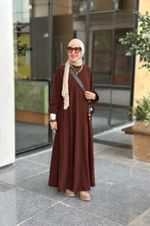 Chocolate patern dress