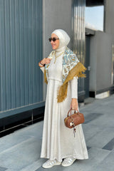 Half Knit Jacker Dress