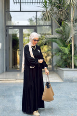 Asymmetric Black dress