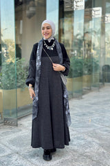 Half wool dress