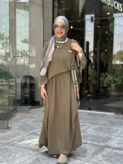 Linen skirt Set