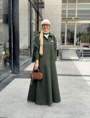 Linen Pure Shirt Dress