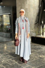 Pointed Soft Shimmer dress