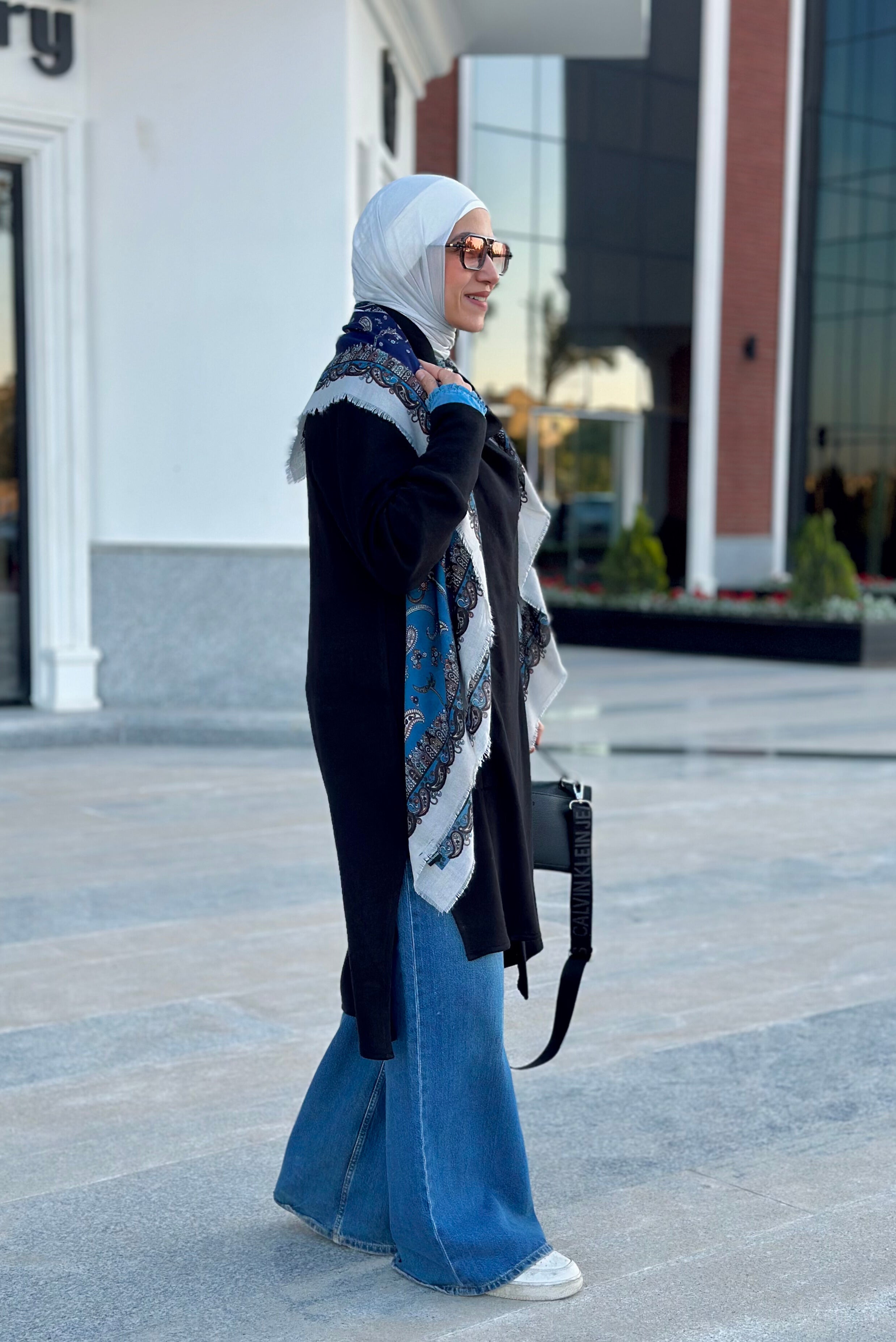 Cardigan double layering