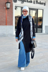 Cardigan double layering