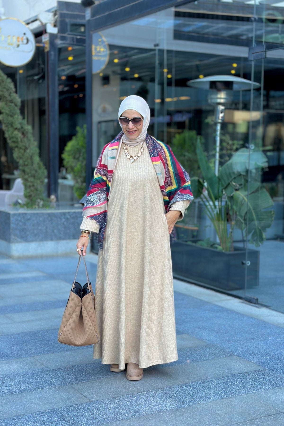 Round Pattern Dress