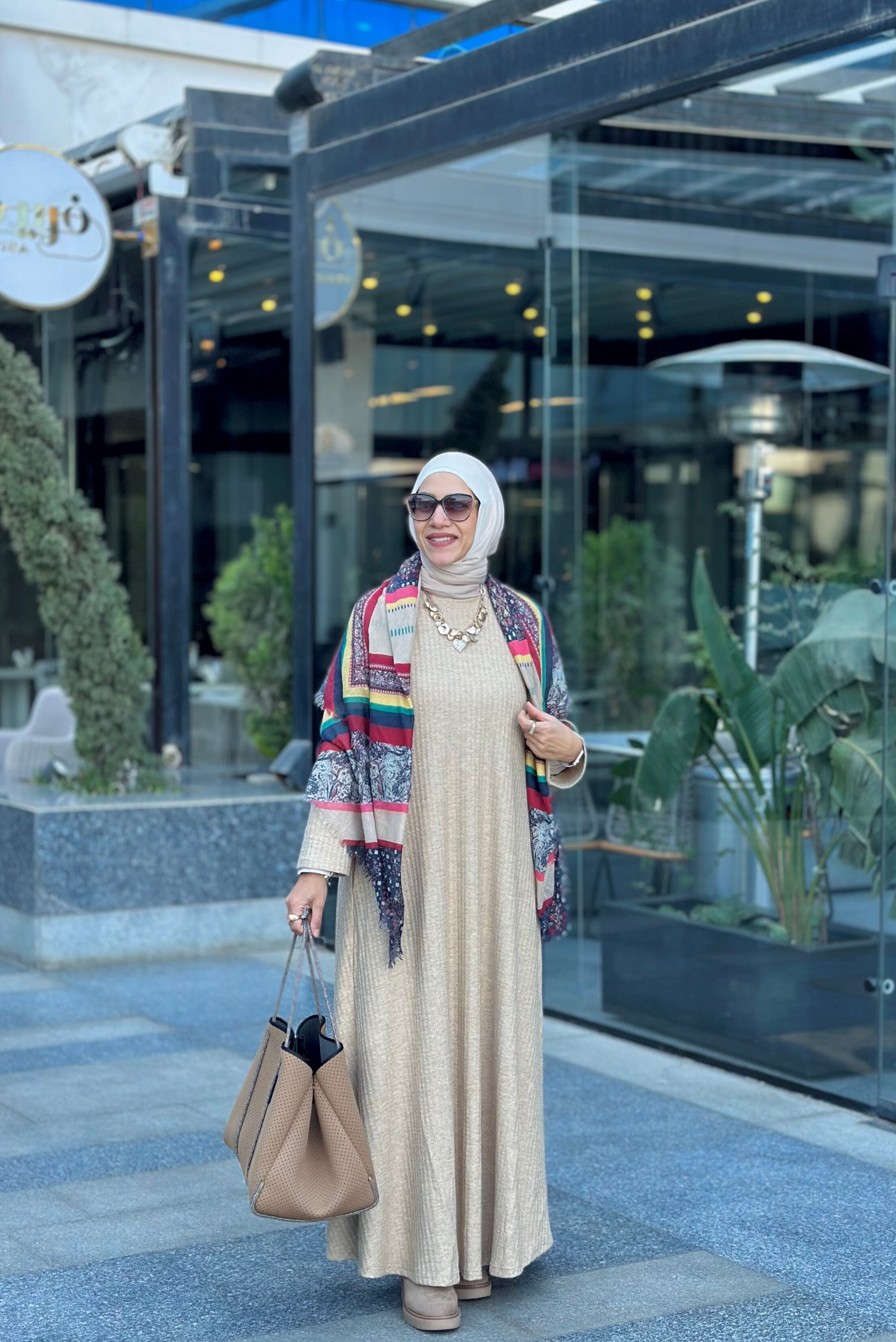 Round Pattern Dress