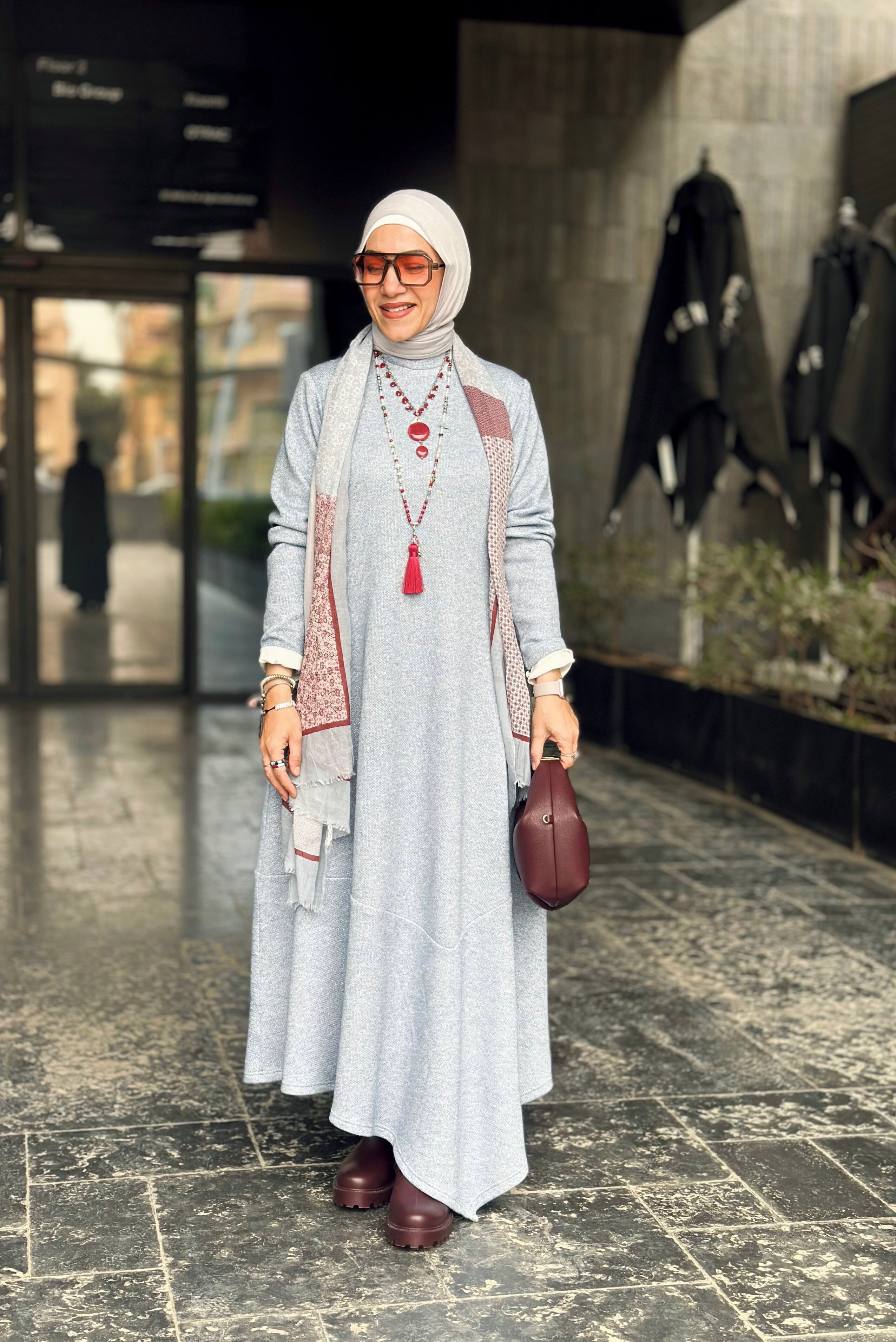 Pointed Soft Shimmer dress
