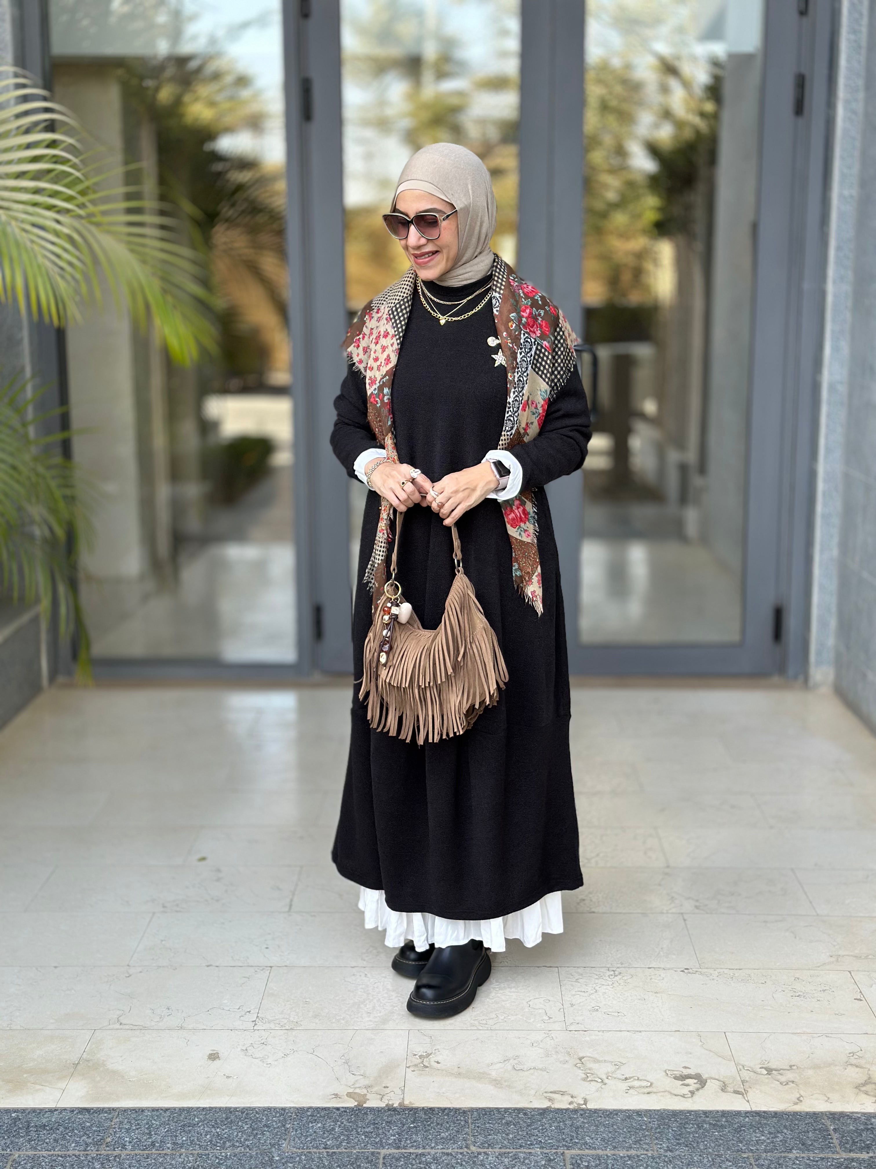 Ballon Black dress