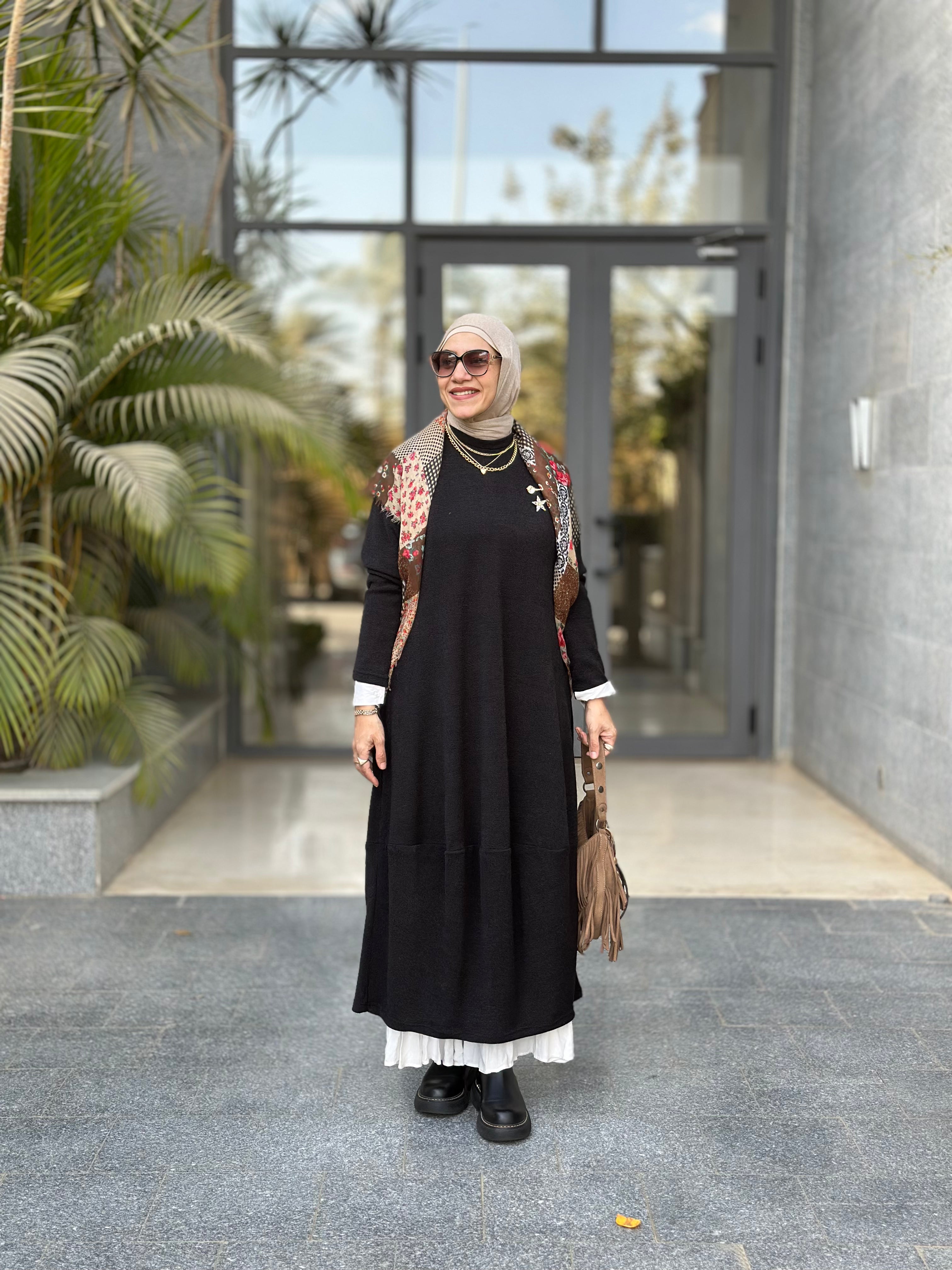 Ballon Black dress
