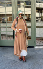 Top dress asymmetric