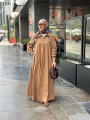 Shirt poplien dress