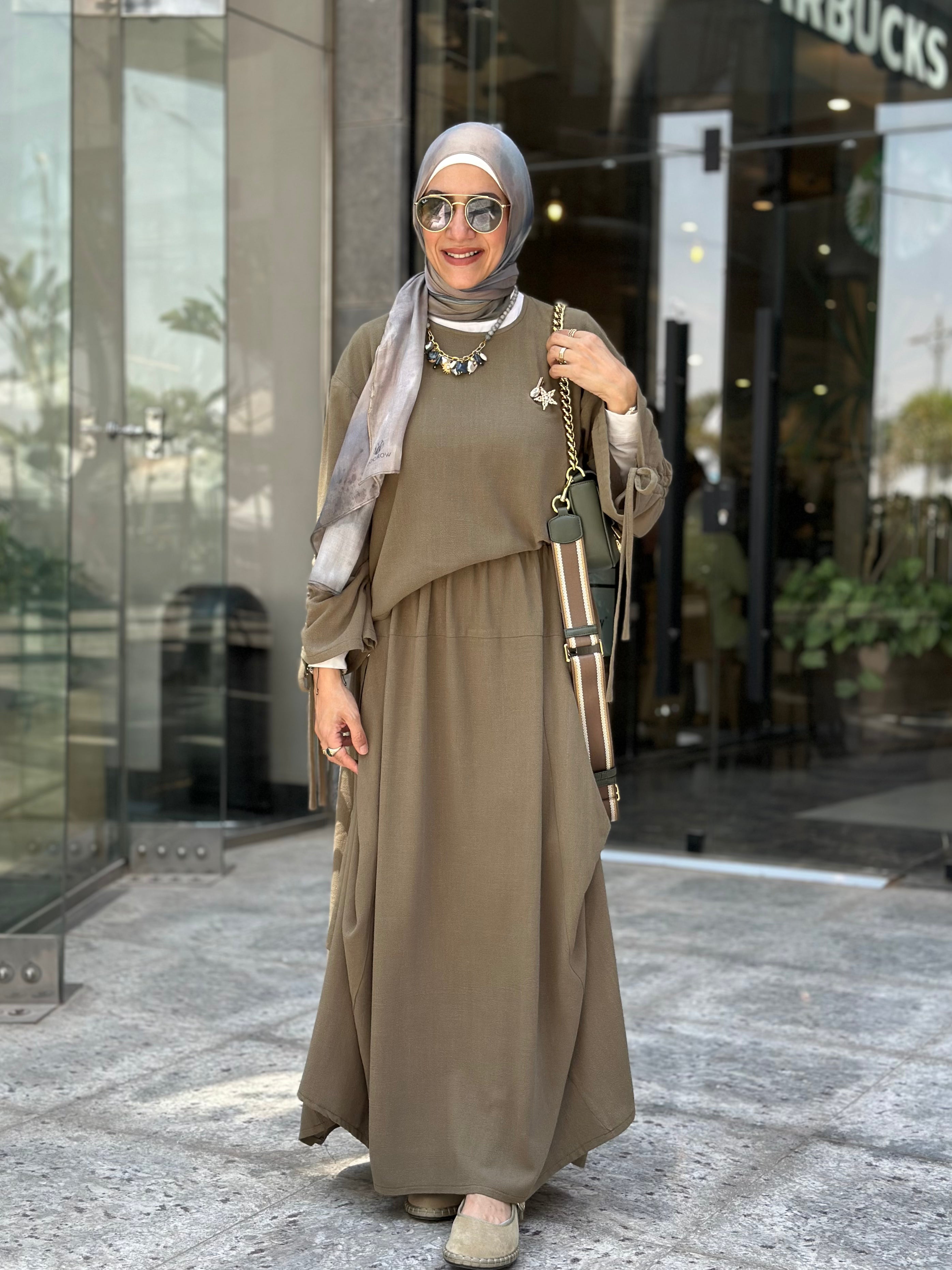 Linen skirt Set