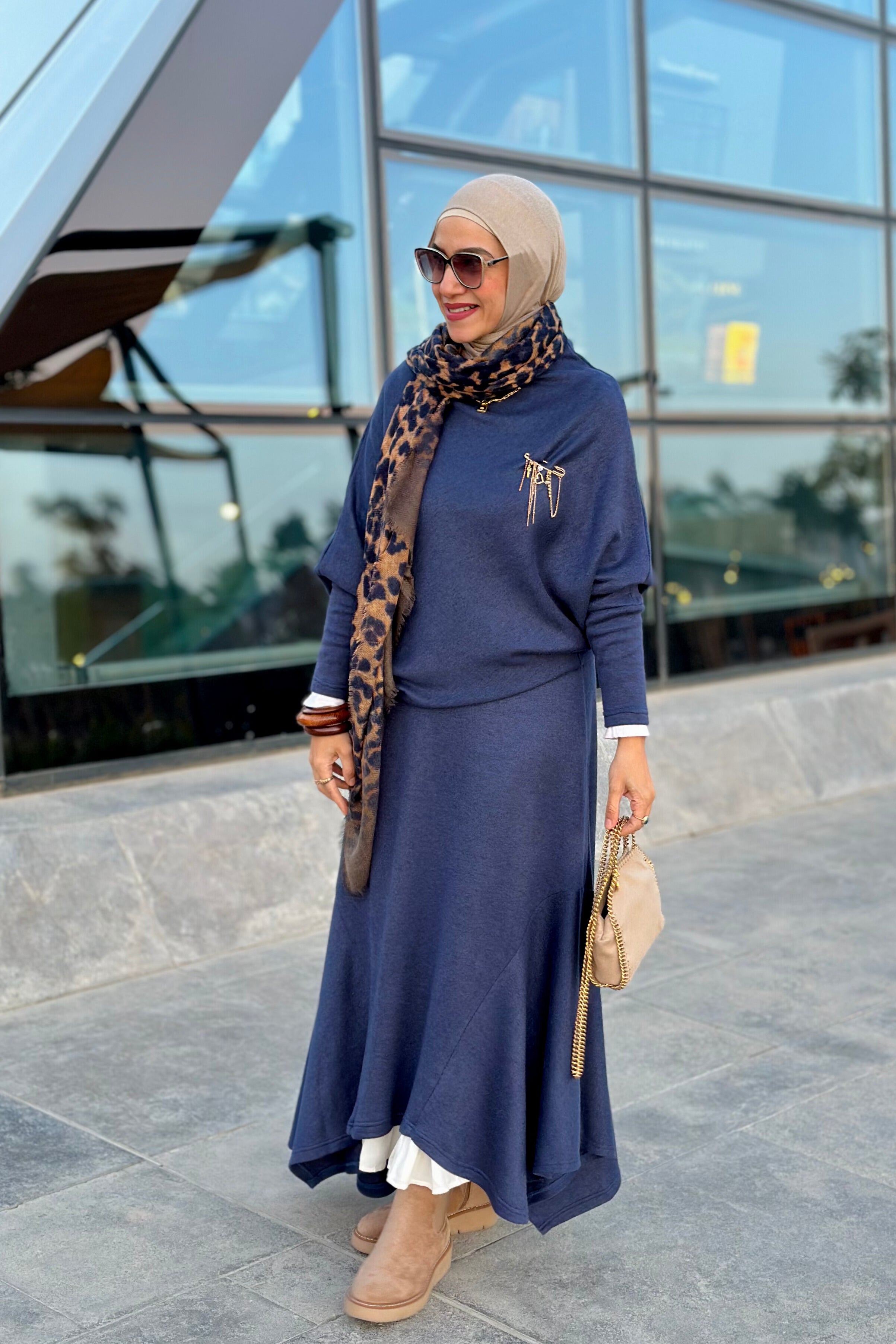 Cashmere  Skirt  SET