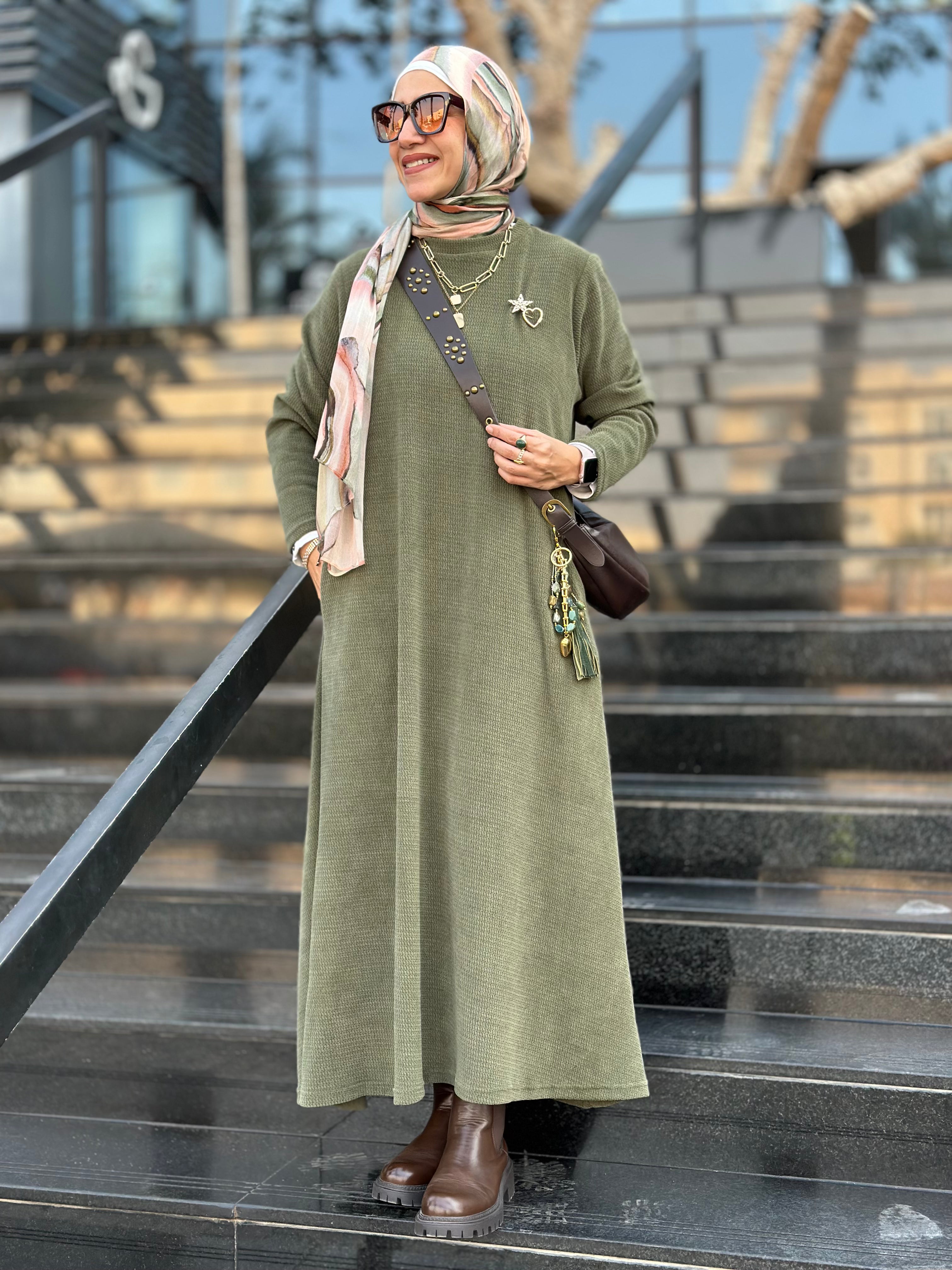 Olive  dress