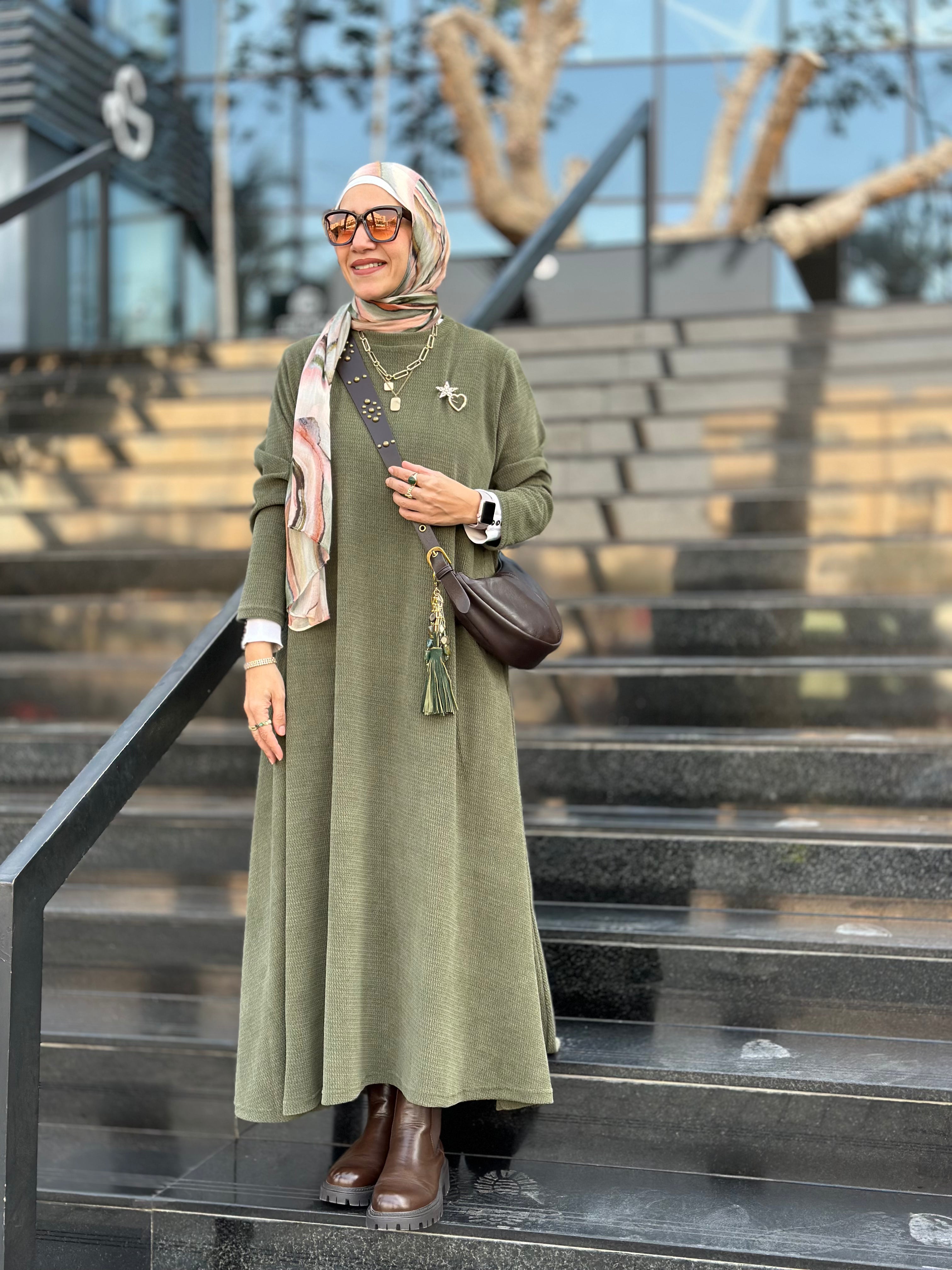 Olive  dress