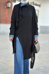 Cardigan double layering